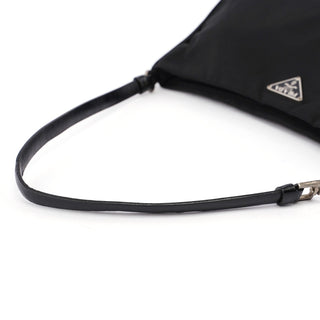 Prada Black Tessuto Mini Hobo