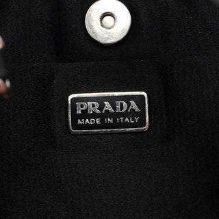 Prada Black Tessuto Mini Hobo