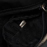 Prada Black Tessuto Mini Hobo Bag