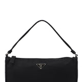 Prada Black Tessuto Mini Hobo Bag