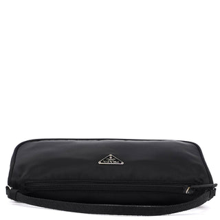 Prada Black Tessuto Mini Hobo Bag