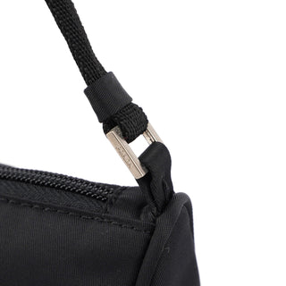 Prada Black Tessuto Mini Hobo Bag