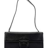 Prada Black Tessuto Nappa Buckle Shoulder Bag