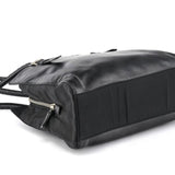 Prada Black Tessuto Nappa Leather Tote Bag