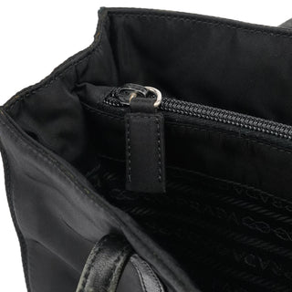 Prada Black Tessuto Nappa Nylon Tote Bag