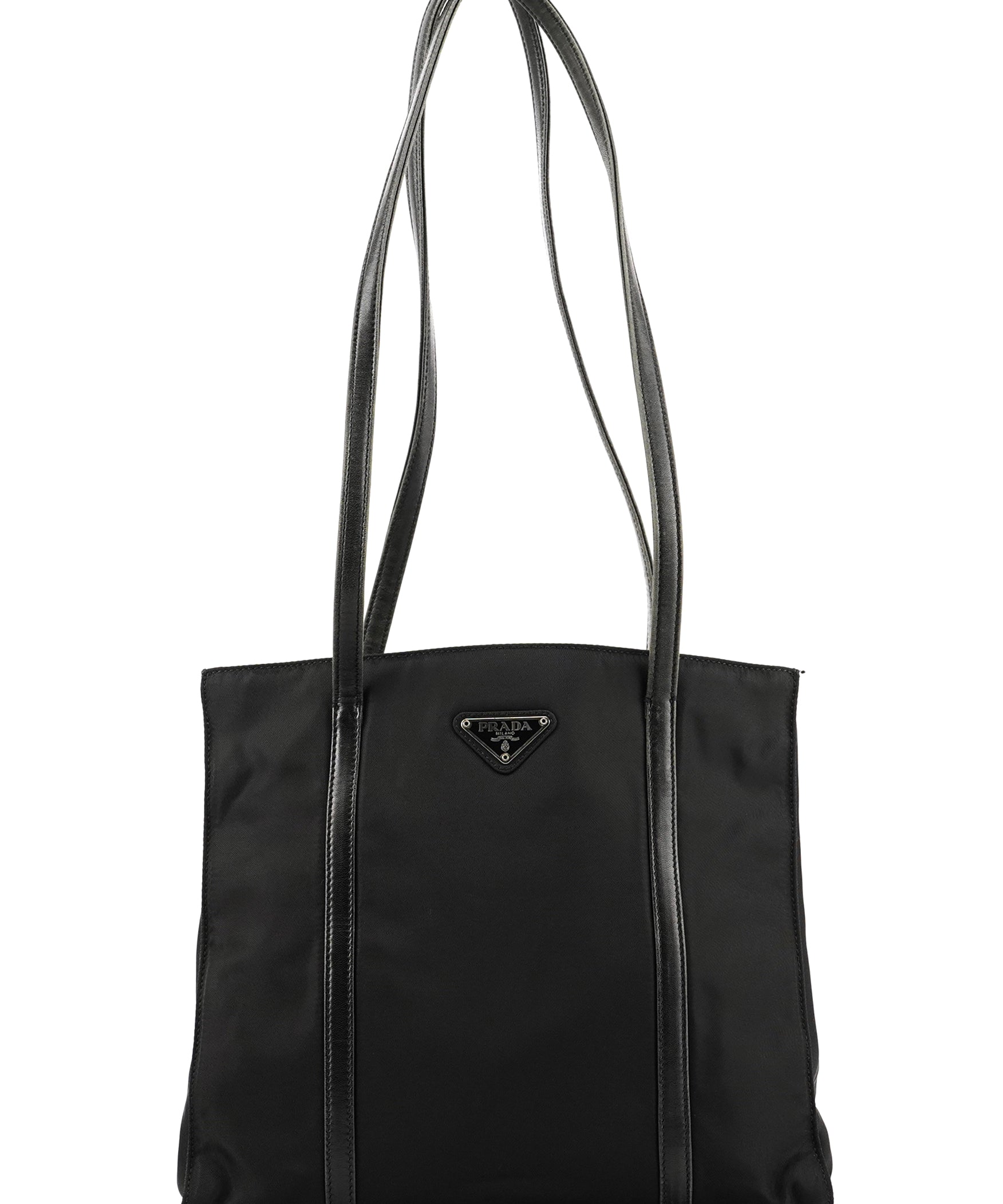 Prada Black Tessuto Nappa Nylon Tote Bag