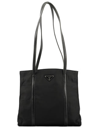 Prada Black Tessuto Nappa Nylon Tote Bag