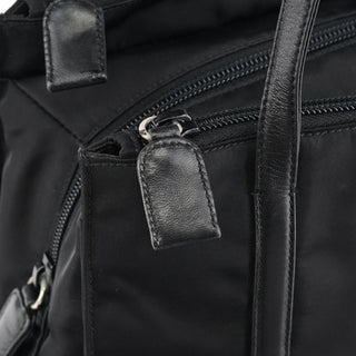 Prada Black Tessuto Nappa Nylon Tote Bag