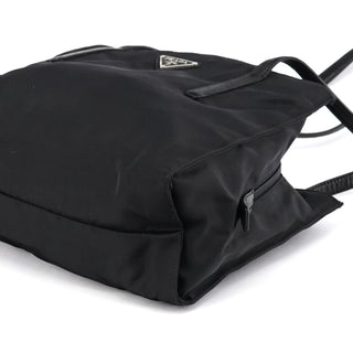 Prada Black Tessuto Nappa Nylon Tote Bag