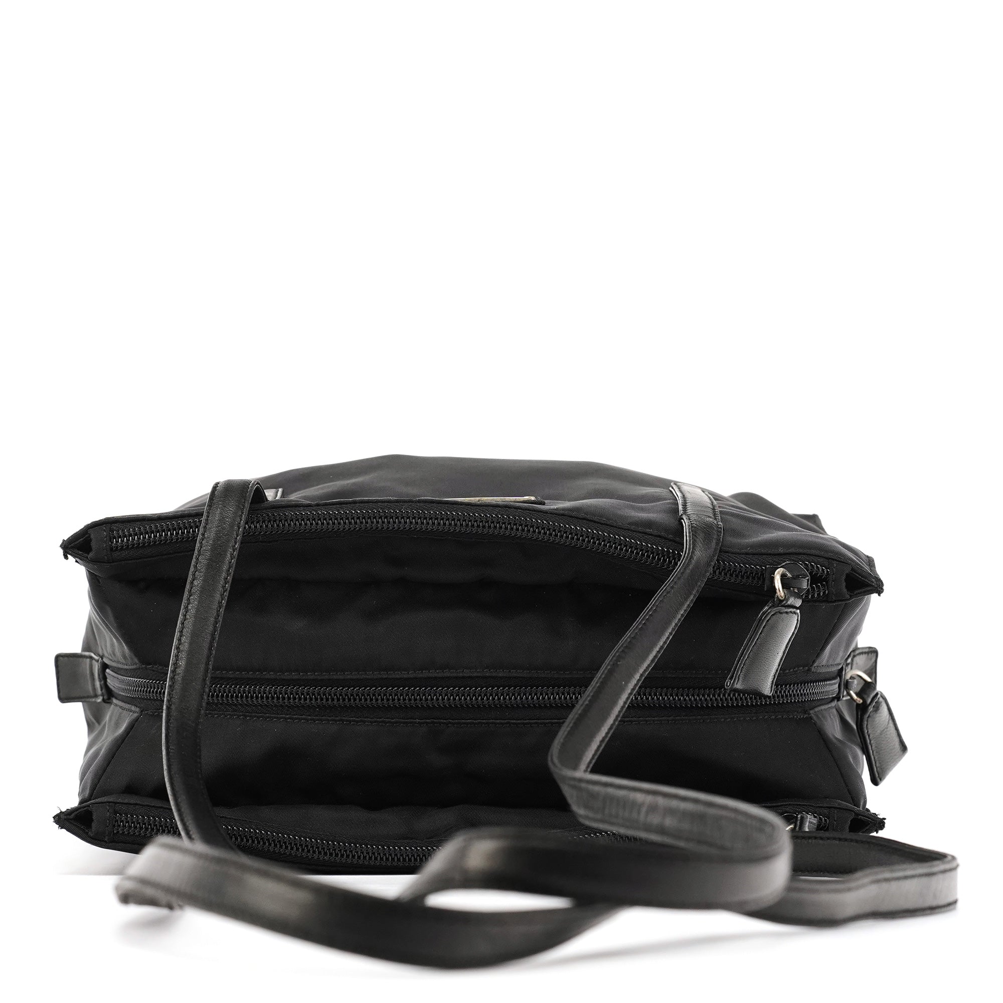 Prada Sac cabas Tessuto Nappa en nylon noir