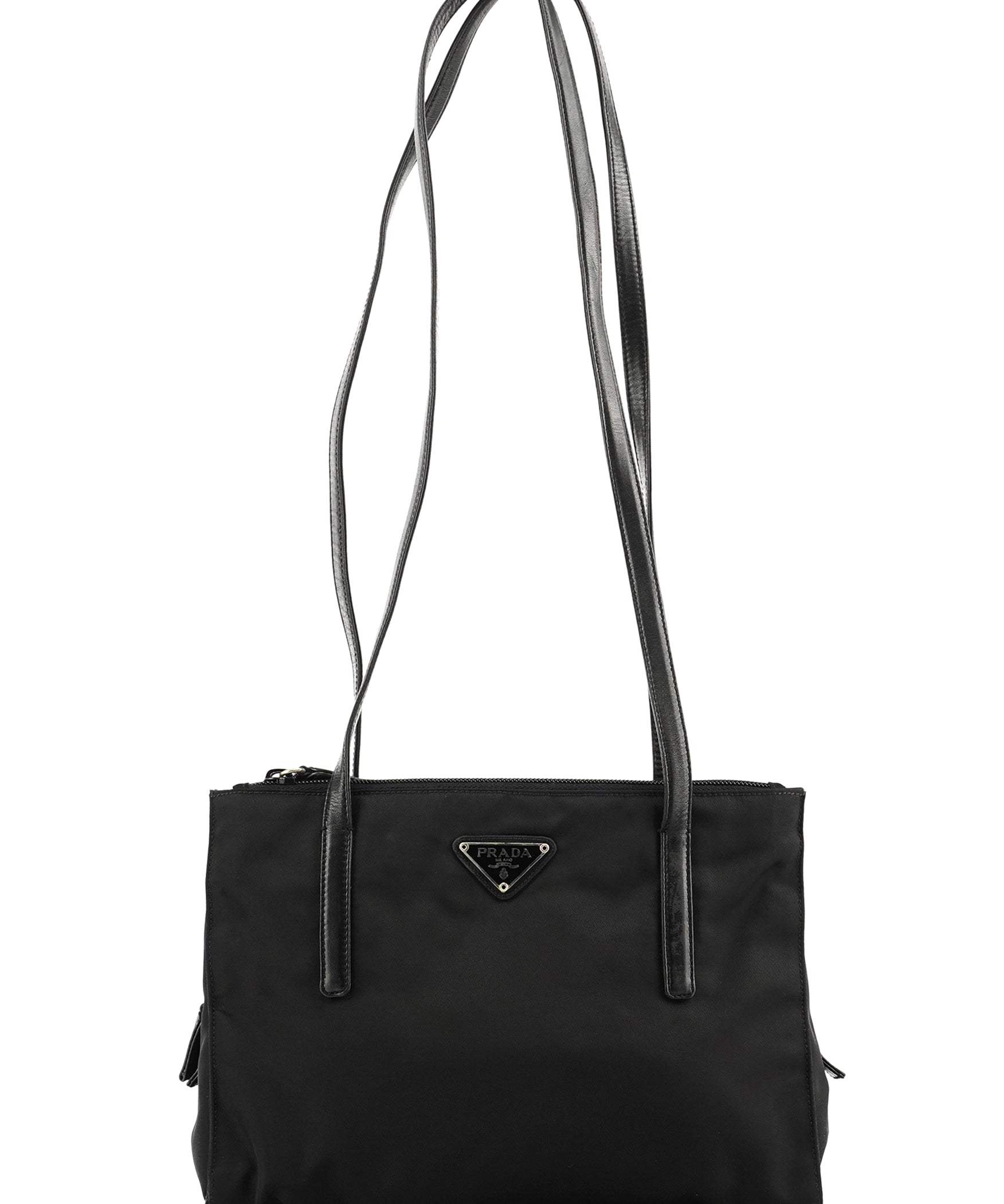 Prada Black Tessuto Nappa Nylon Tote Bag