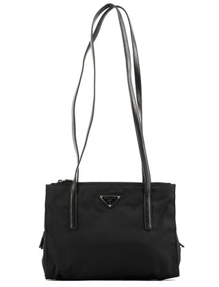 Prada Black Tessuto Nappa Nylon Tote Bag