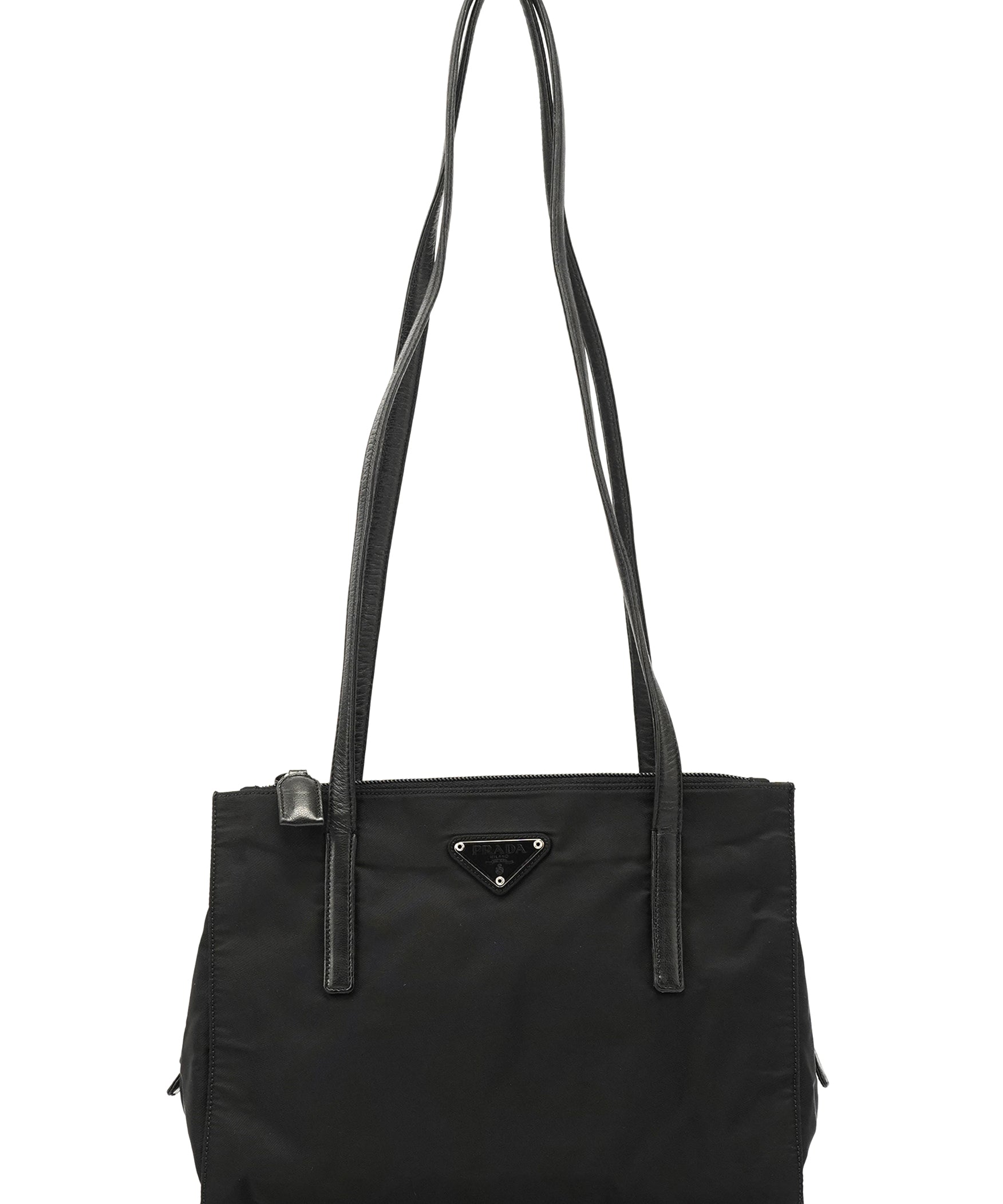 Prada Black Tessuto Nappa Nylon Tote Bag