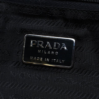 Prada Black Tessuto Nylon Backpack