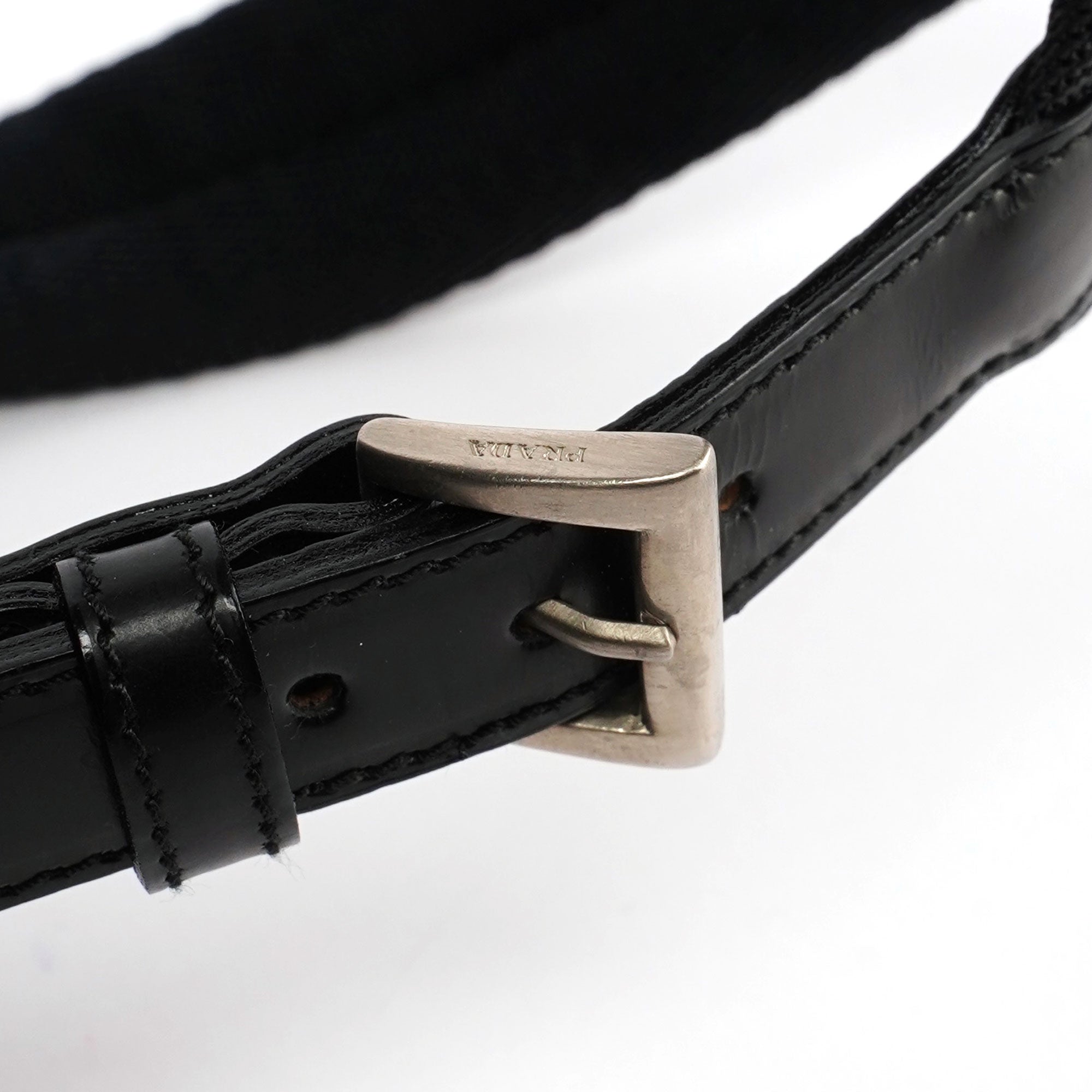 Prada Rucksack aus schwarzem Tessuto-Nylon
