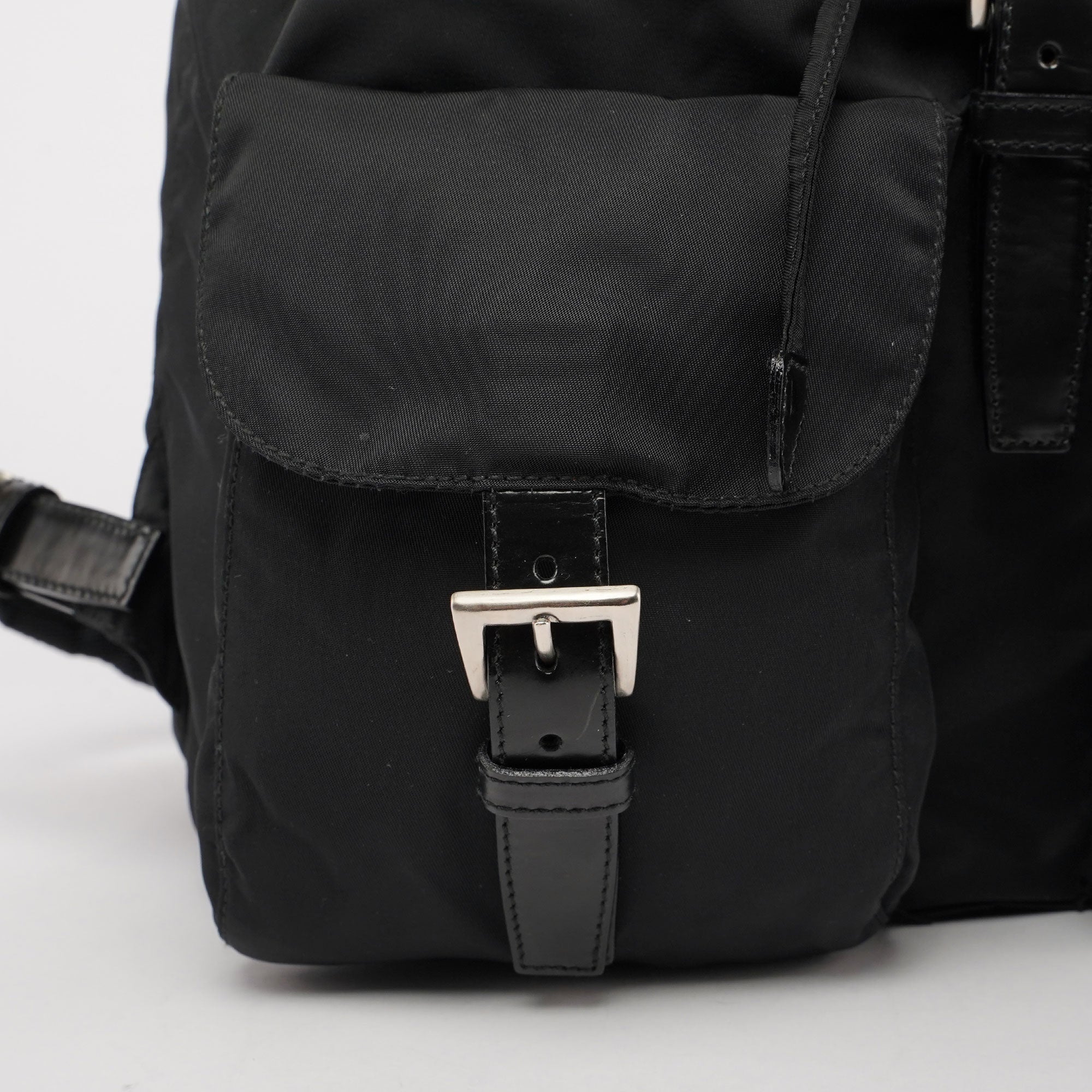Prada Rucksack aus schwarzem Tessuto-Nylon