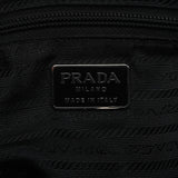 Prada Black Tessuto Nylon Chain Shoulder Bag
