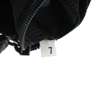 Prada Black Tessuto Nylon Hobo Shoulder Bag