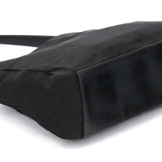 Prada Black Tessuto Nylon Hobo Shoulder Bag
