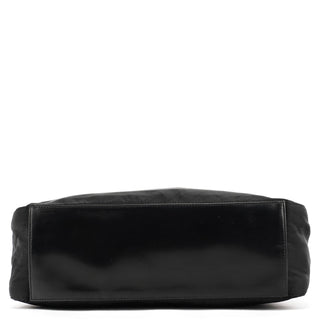 Prada Black Tessuto Nylon Hobo Shoulder Bag