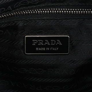 Prada Black Tessuto Nylon Hobo Shoulder Bag