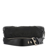 Prada Black Tessuto Nylon Hobo Shoulder Bag