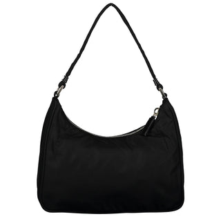 Prada Black Tessuto Nylon Mini Hobo