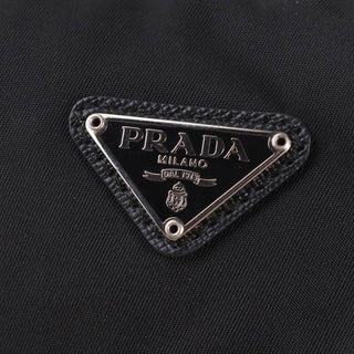 Prada Black Tessuto Nylon Mini Hobo