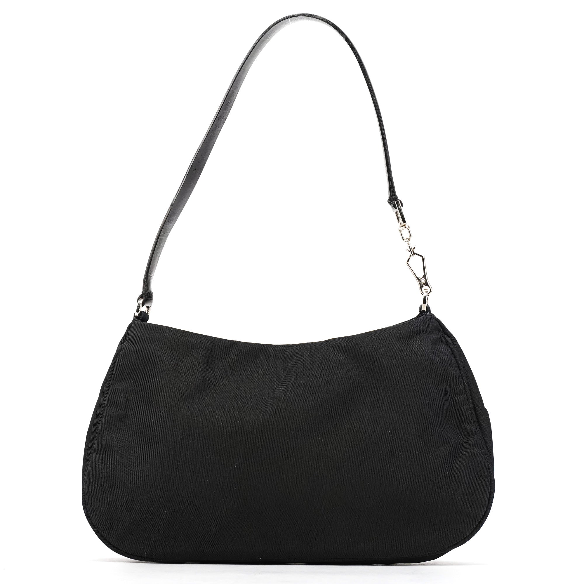 Prada Black Tessuto Nylon Mini Shoulder Bag
