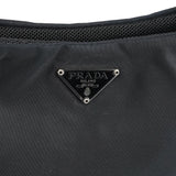 Prada Black Tessuto Nylon Mini Shoulder Bag