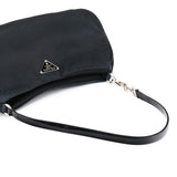 Prada Black Tessuto Nylon Mini Shoulder Bag