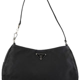Prada Black Tessuto Nylon Mini Shoulder Bag