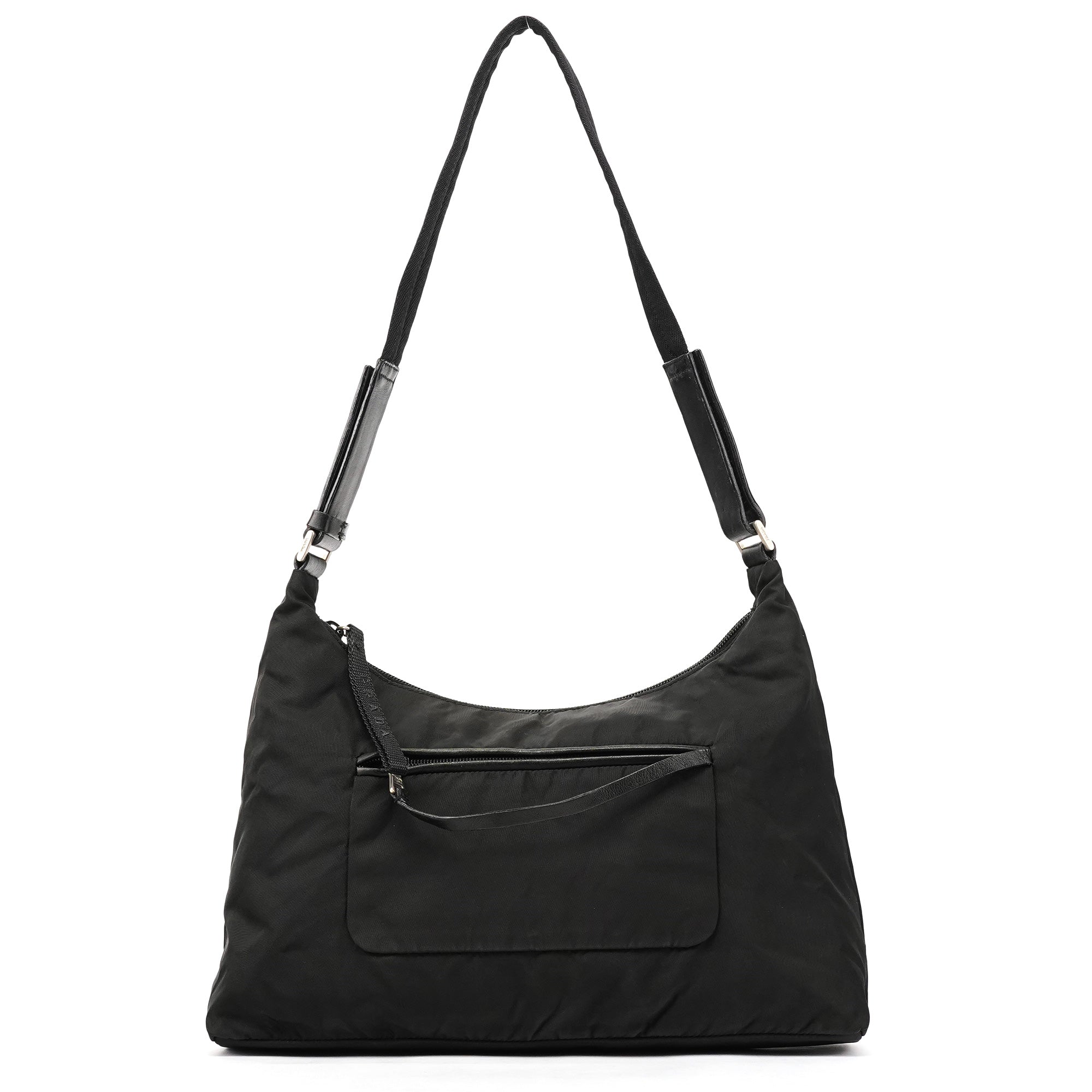 Prada Black Tessuto Nylon Shoulder Bag