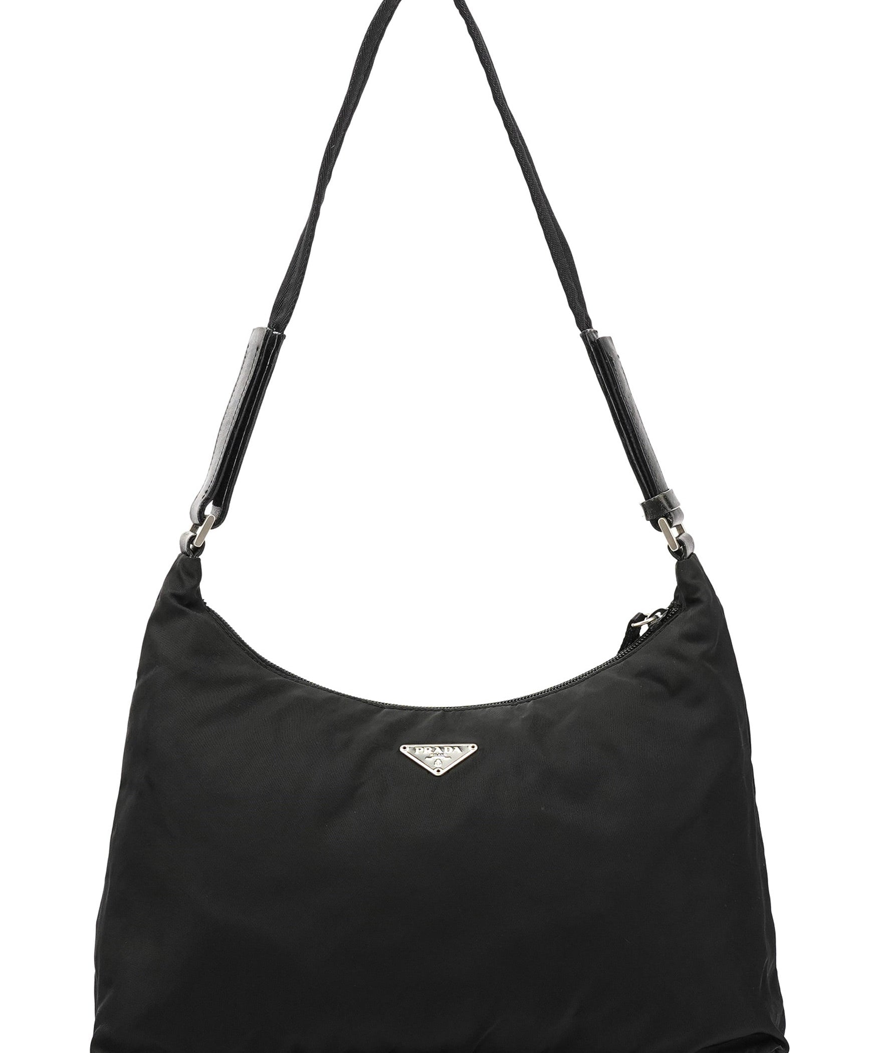 Prada Black Tessuto Nylon Shoulder Bag