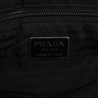 Prada Black Tessuto Nylon Shoulder Bag