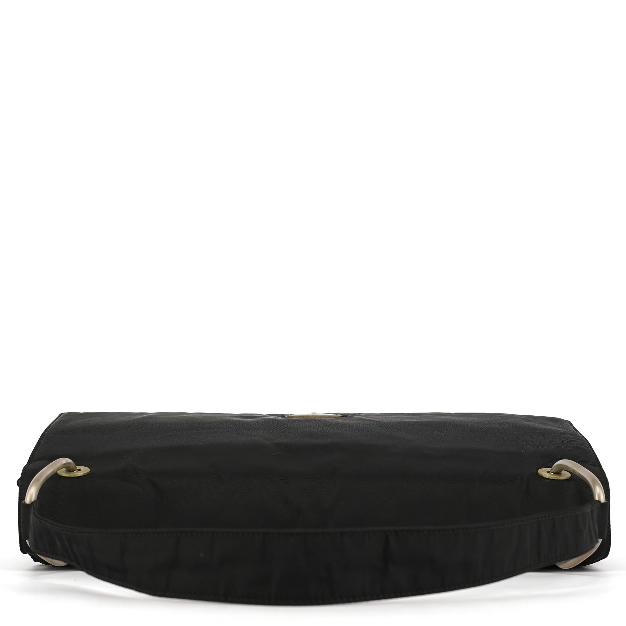 Prada Black Tessuto Nylon Shoulder Bag