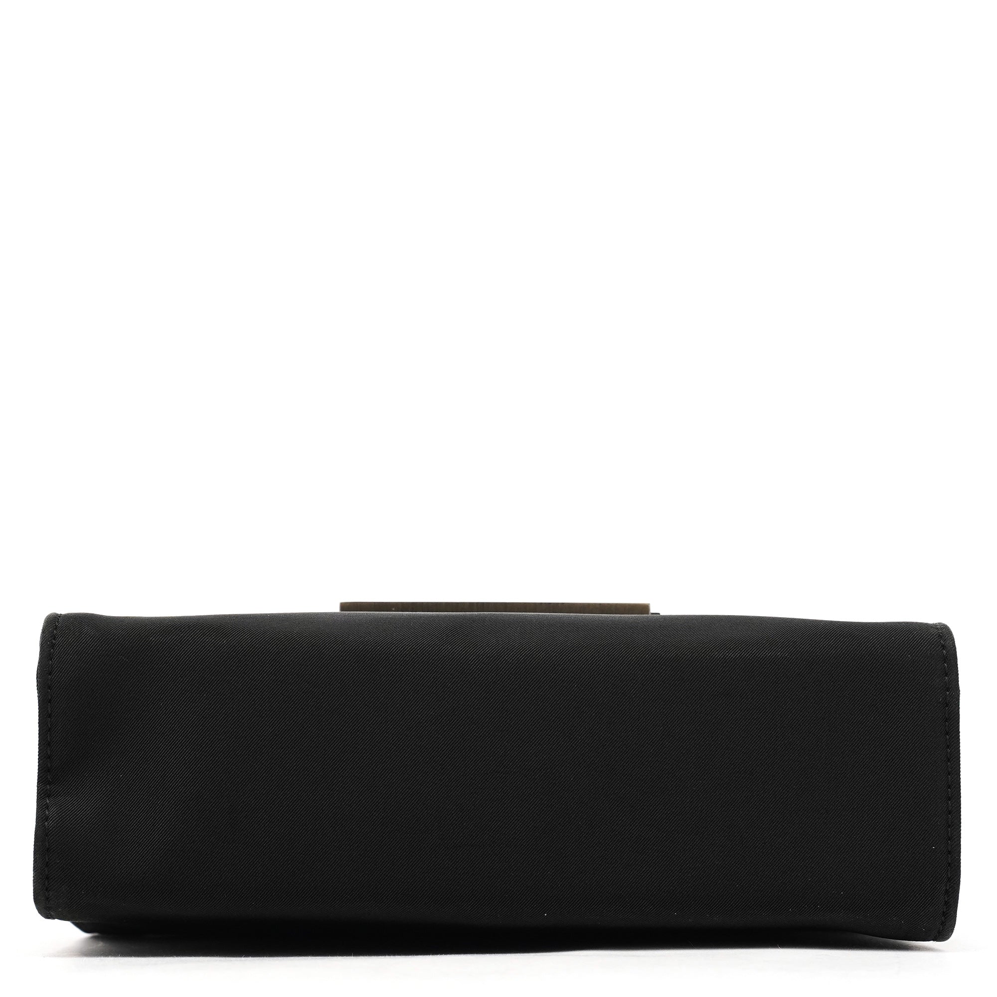 Prada Black Tessuto Nylon Top Handle Bag