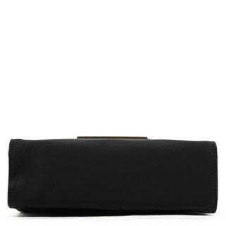 Prada Black Tessuto Nylon Top Handle Bag