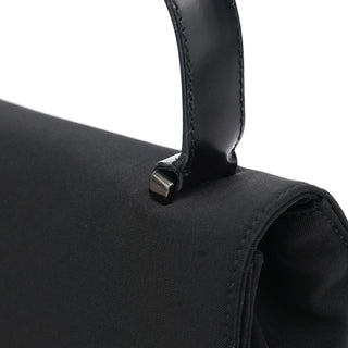Prada Black Tessuto Nylon Top Handle Bag