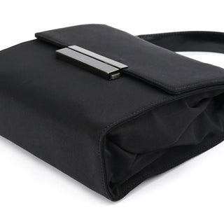 Prada Black Tessuto Nylon Top Handle Bag