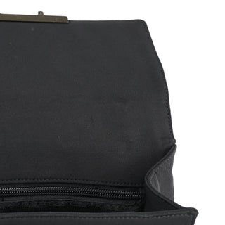 Prada Black Tessuto Nylon Top Handle Bag