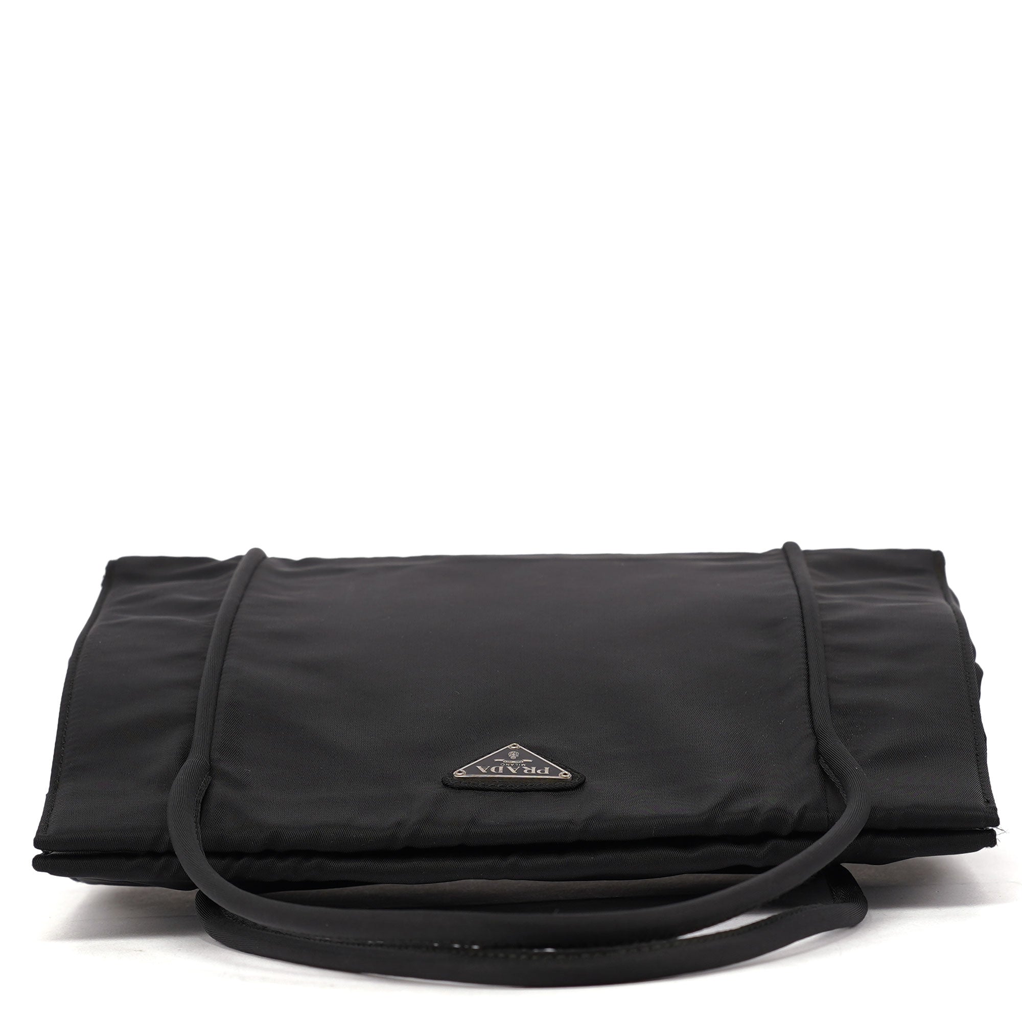 Prada Black Tessuto Nylon Tote Bag