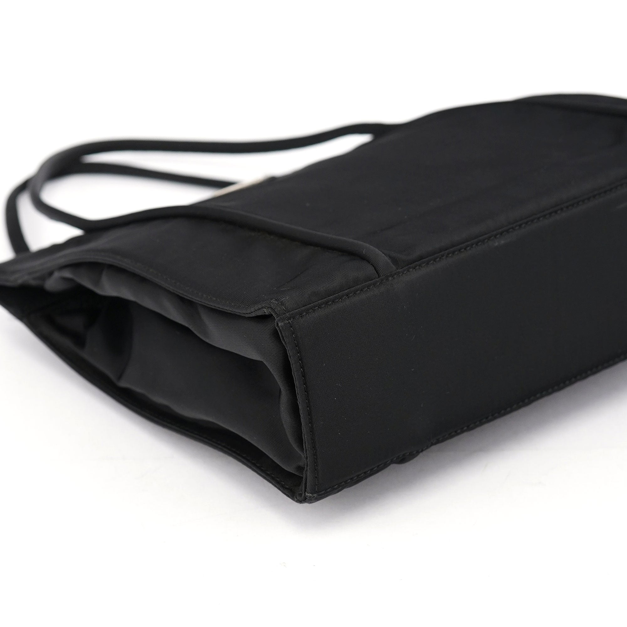 Prada Black Tessuto Nylon Tote Bag