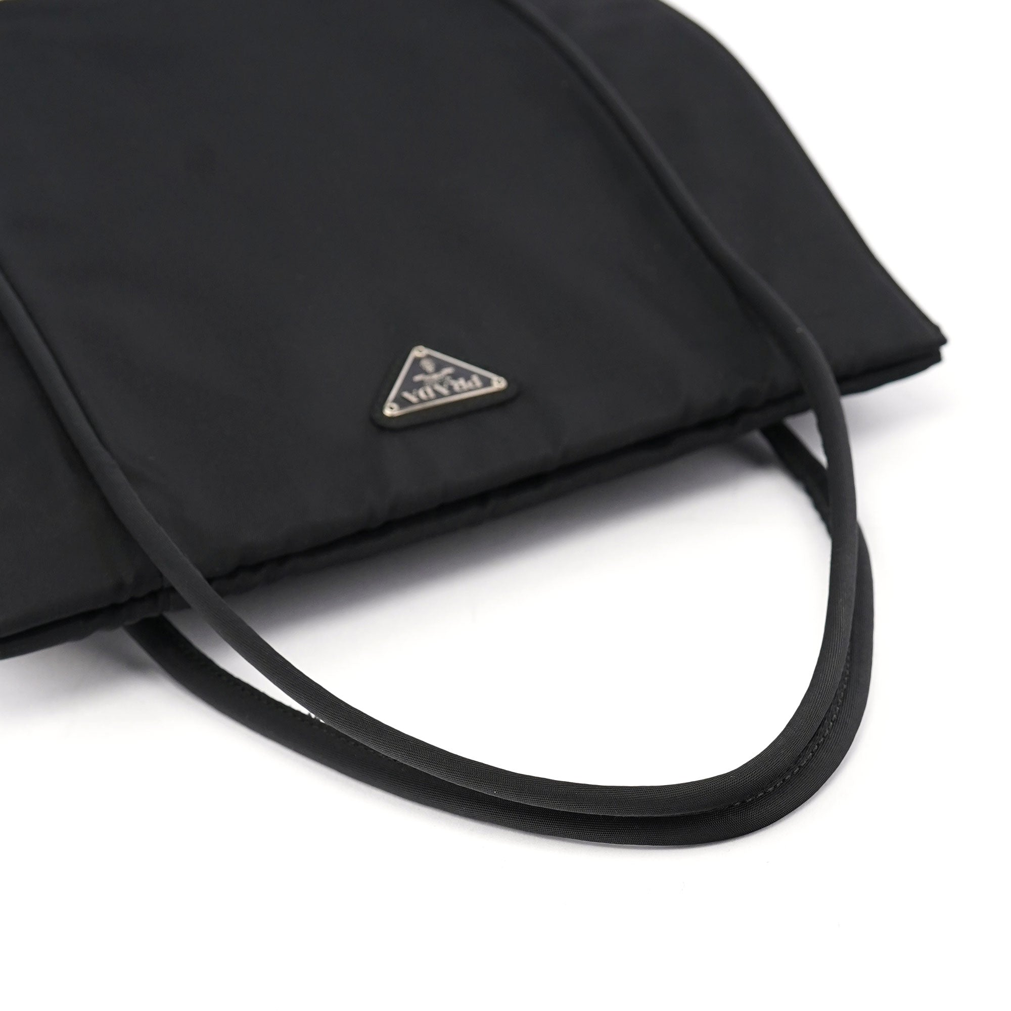 Prada Black Tessuto Nylon Tote Bag