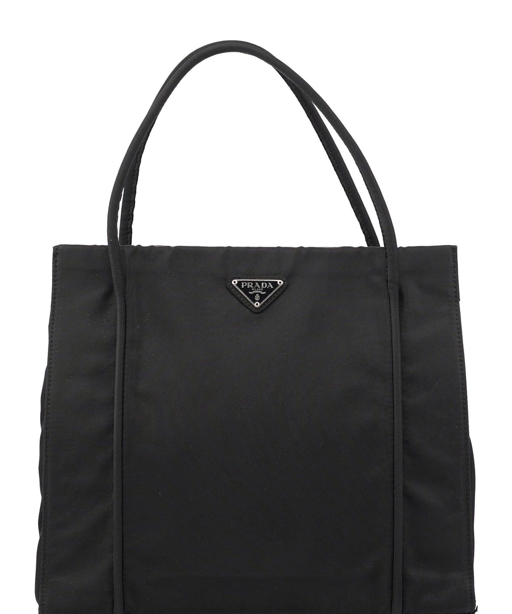 Prada Black Tessuto Nylon Tote Bag