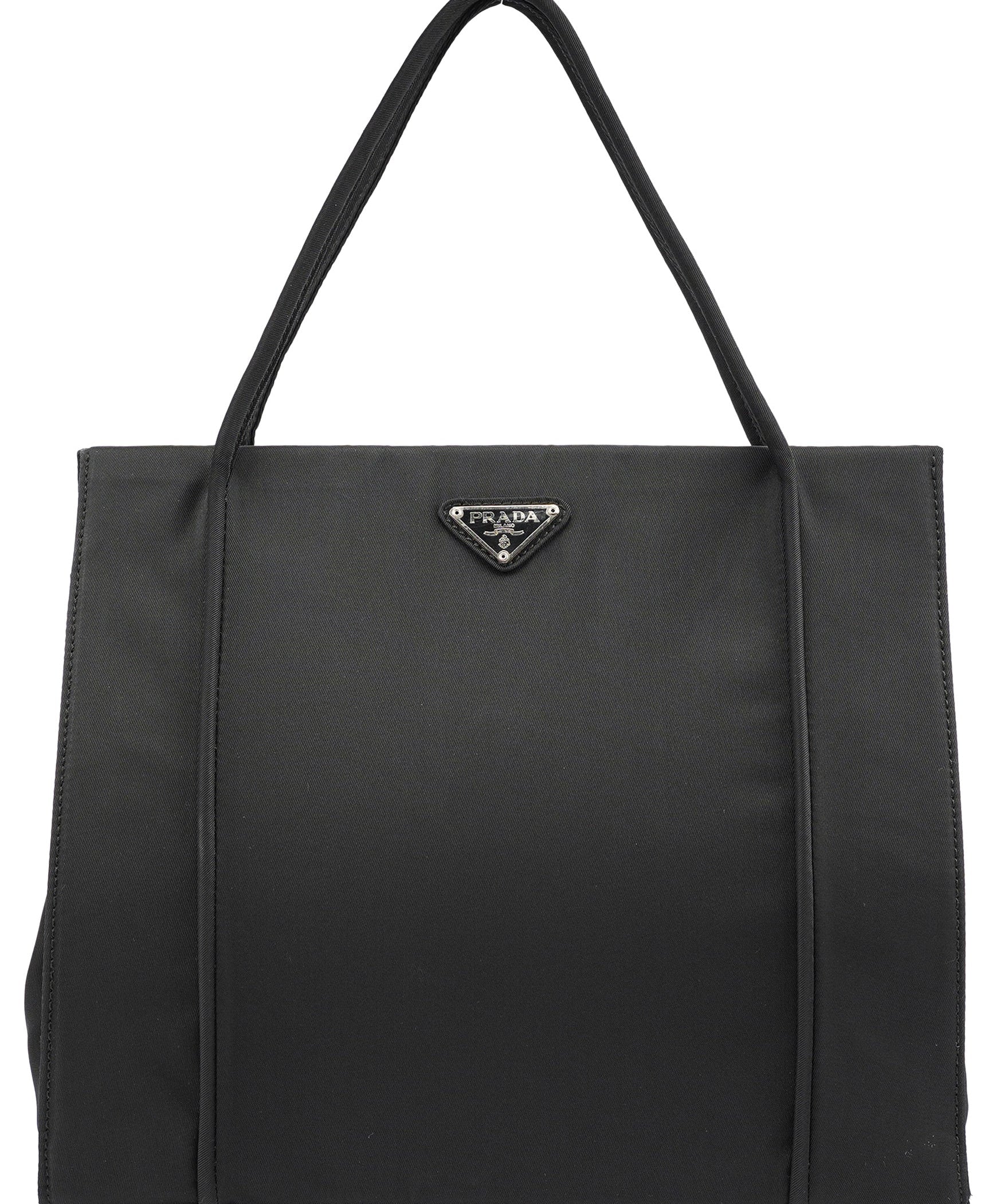 Prada Black Tessuto Nylon Tote Bag