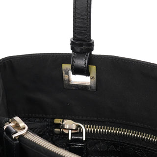 Prada Black Tessuto Nylon Tote Bag