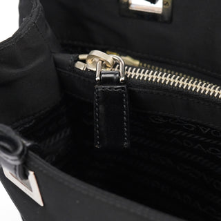 Prada Black Tessuto Nylon Tote Bag