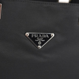 Prada Black Tessuto Nylon Tote Bag