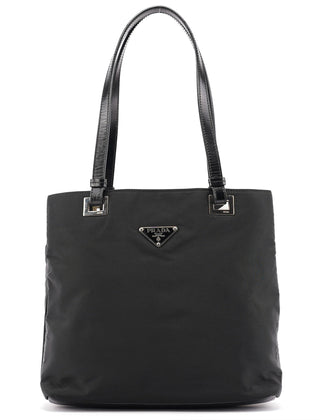 Prada Black Tessuto Nylon Tote Bag